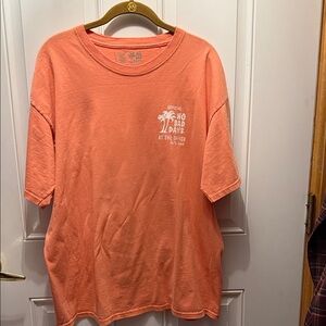 No Bad Days Coral Short Sleeve Tee